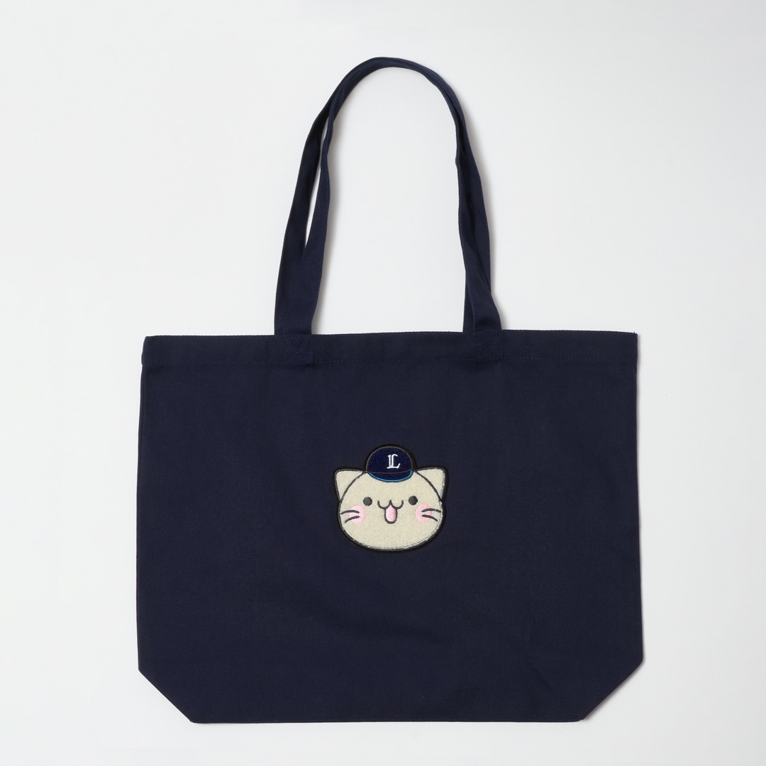 べるーにゃ×ライオンズ サガラ刺繍トートバッグ: バッグ | 埼玉西武