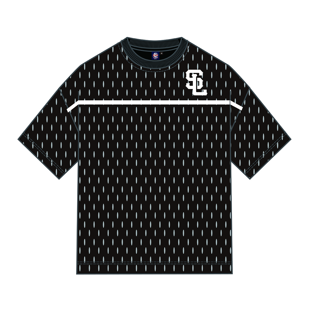 メッシュTシャツ Lions Black Mode ver. L
