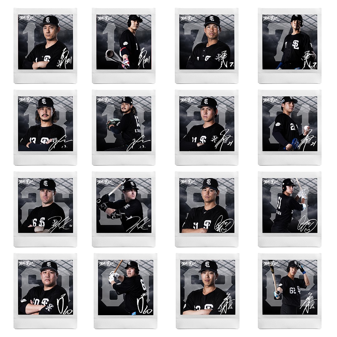 シークレットチェキLions Black Mode ver.(全16種): 書籍・DVD・カード