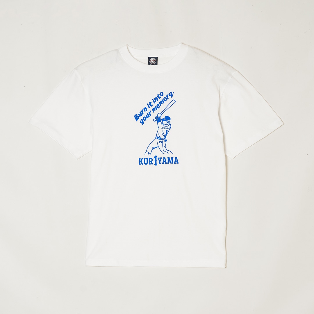 PR1DEグッズ「KUR1YAMA」Tシャツ ホワイト(M): Tシャツ | 埼玉西武