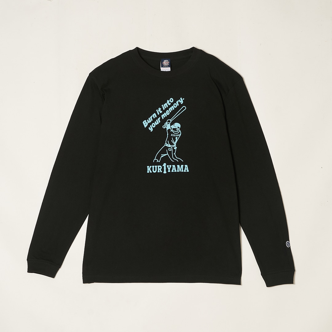 PR1DEグッズ「KUR1YAMA」ロングスリーブTシャツ ブラック(M): アパレル