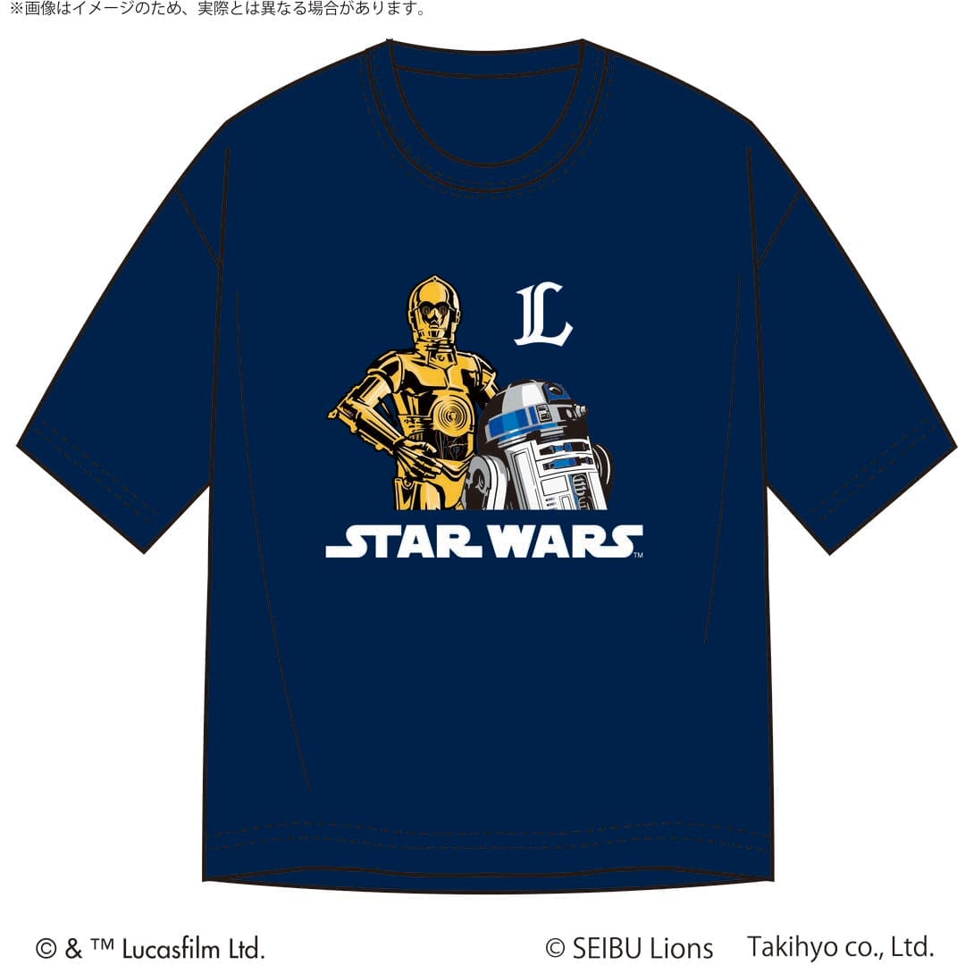 STAR WARS / C-3PO & R2-D2 Tシャツ / ライオンズ(M): Tシャツ | 埼玉