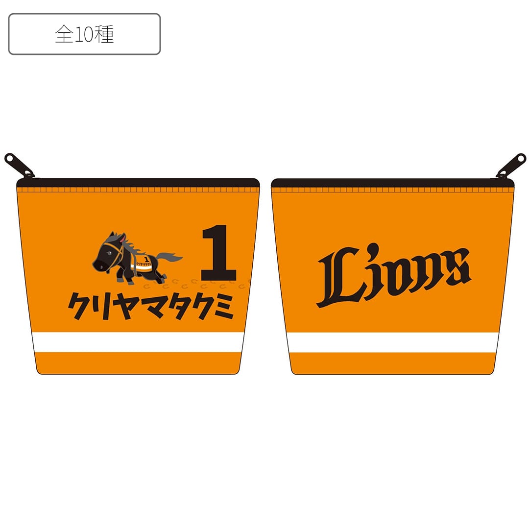群馬開催記念グッズ2026 競馬風ポーチ #8 渡部 聖弥