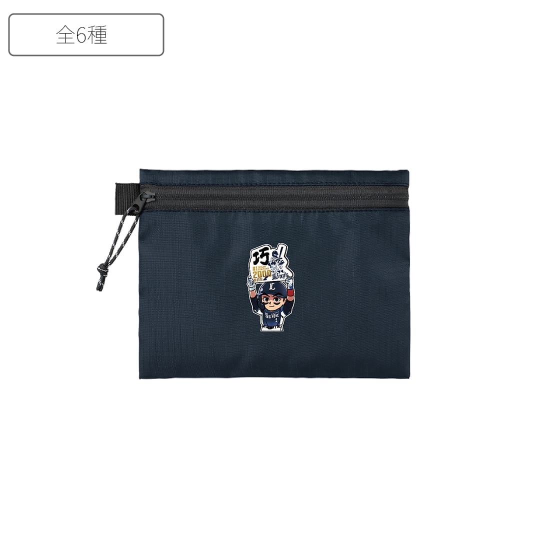 XJAPAN フラッグ ストラップ　ポーチ　ツアーグッズなど 受注生産】PR1DEグッズ「名場面イラストグッズ」フラットポーチ(初