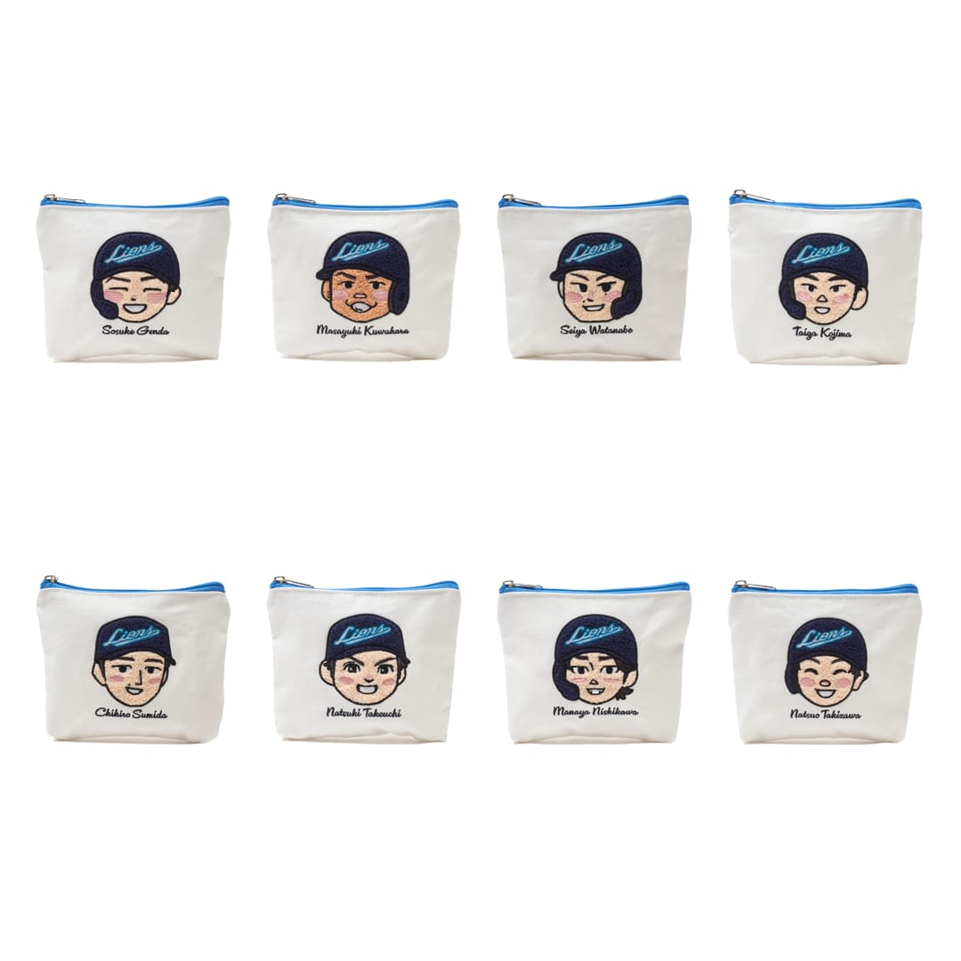 あおば着用 ノイズクラフト ポーチ アオフェス2026 シークレットさがら刺繍ポーチ(全8種): 雑貨 | 埼玉