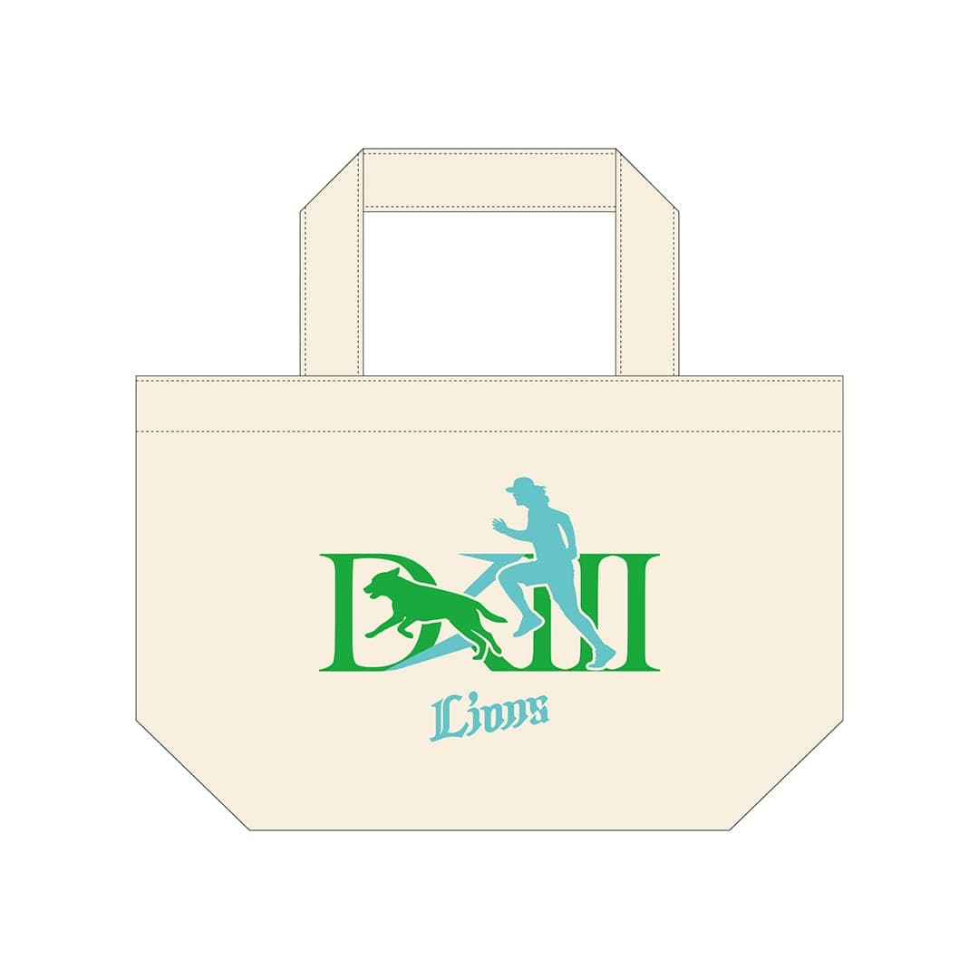 DKIII×救助犬×LIONS 高橋光成投手救助犬支援企画グッズ_ミニトートバッグ