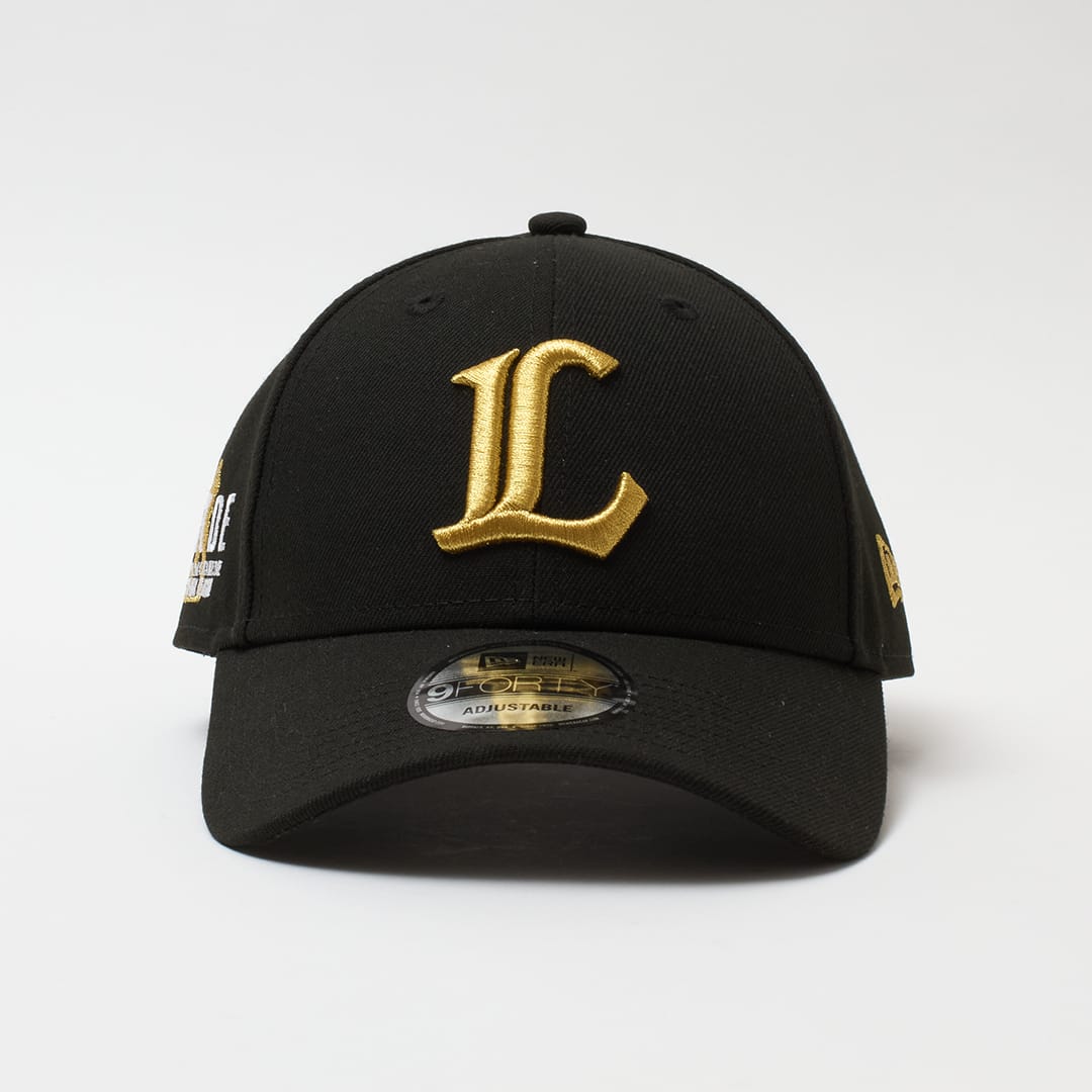 PR1DEグッズ「VISUAL LOGO GOODS」NEW ERA 9FORTY BLACK: キャップ