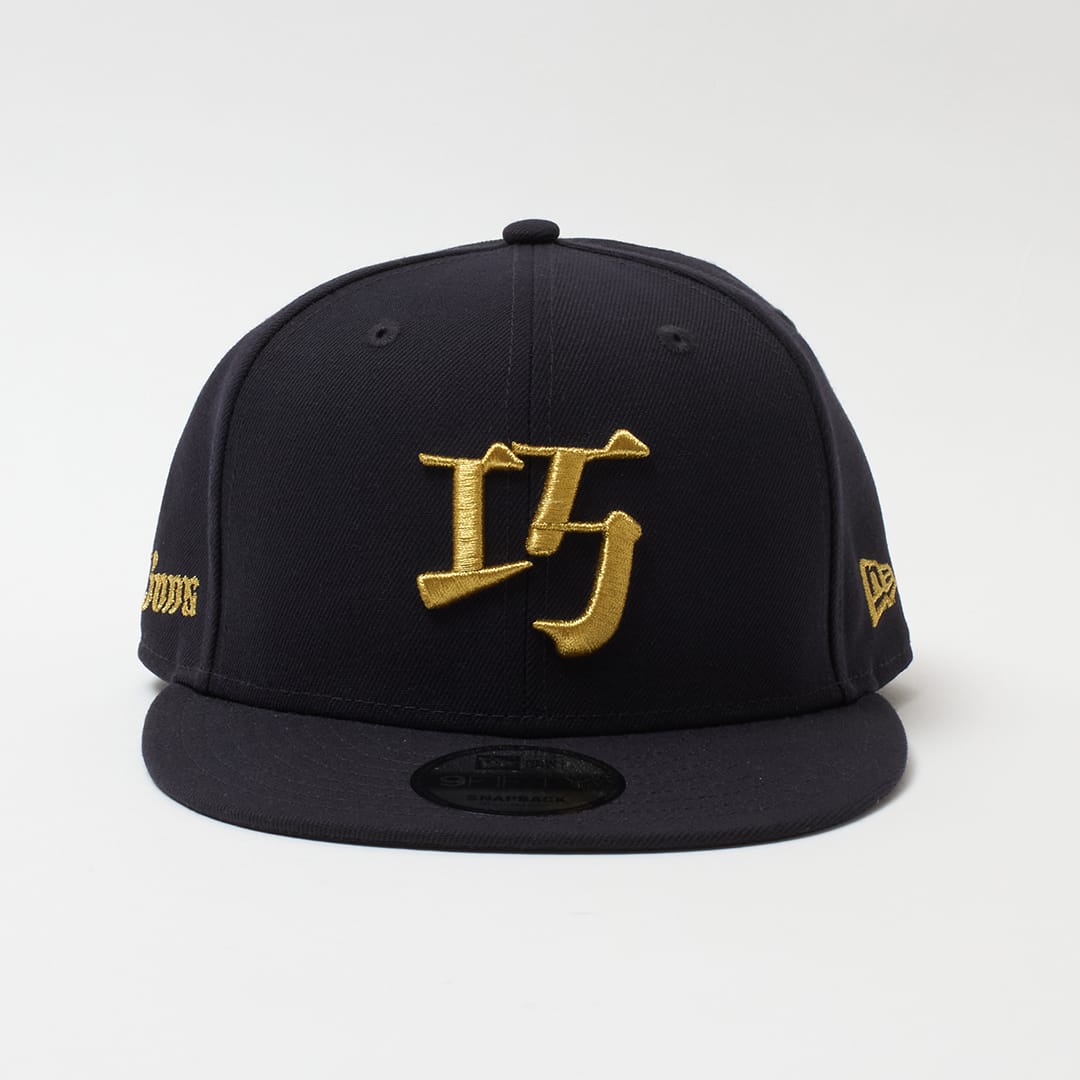 PR1DEグッズ「VISUAL LOGO GOODS」NEW ERA 9FIFTY NAVY: キャップ