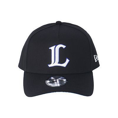 [NEW ERA]9FORTY Aフレーム ブラック Lマーク アンダーバイザー