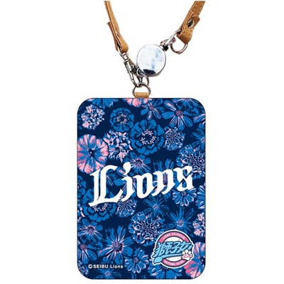 獅子女 リール付きパスケース