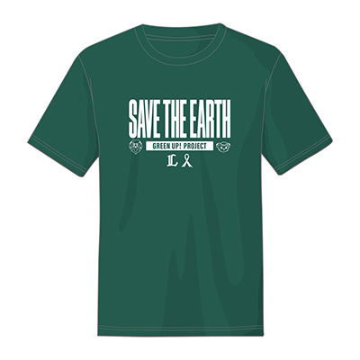 「SAVE THE EARTH」GREEN UP！Tシャツ(S): セール | 埼玉西武