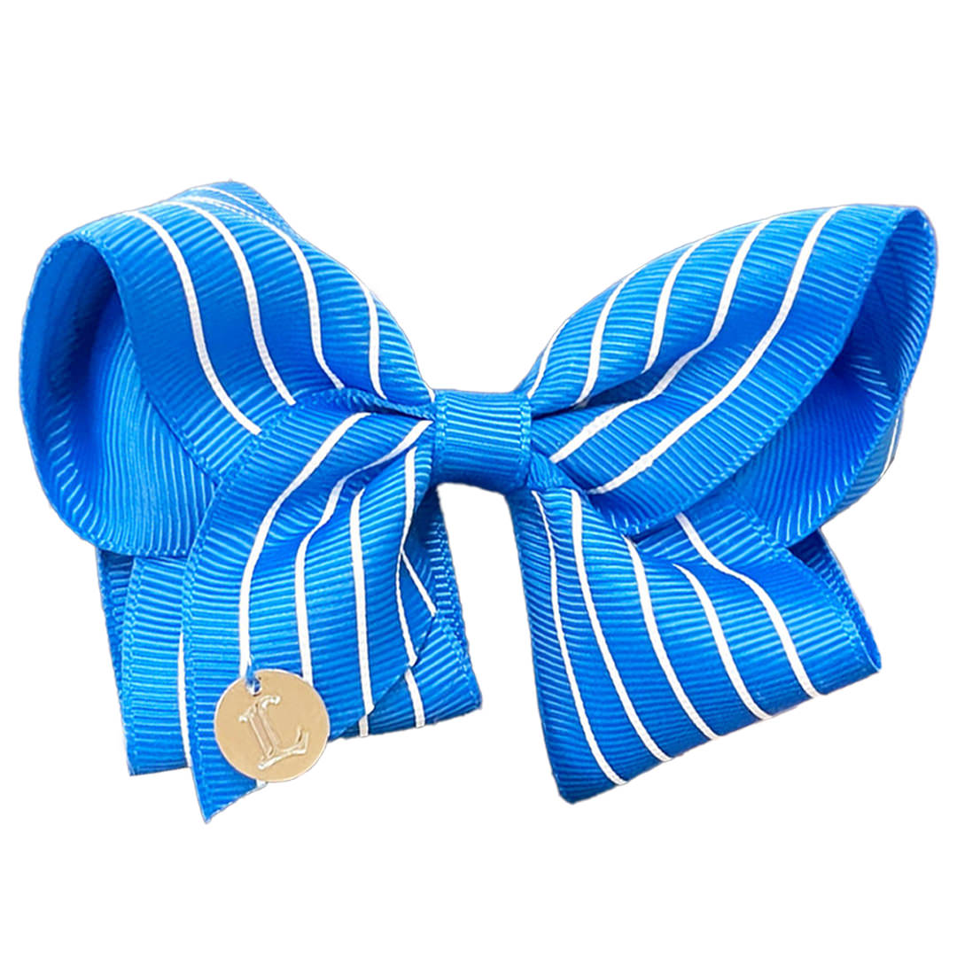 リボンヘアクリップ 蒼空ver.