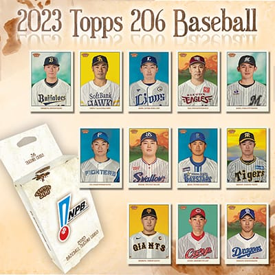 2023 Topps 206 NPB ベースボールカード: 書籍・DVD・カード 