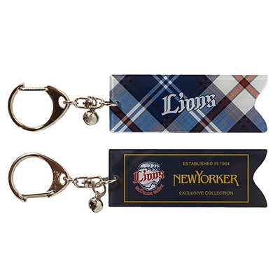 NEWYORKER×LIONSコラボレーションダイカットキーホルダー: 雑貨