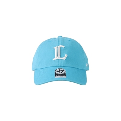 47×LIONS CLEAN UP Caribbean Blue Logo White: キャップ | 埼玉