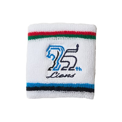 ライオンズ75周年シリーズ リストバンド