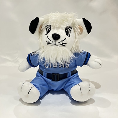西武LIONSぬいぐるみ お座りレオS ビジターユニフォームVer.: 雑貨 | 埼玉西武