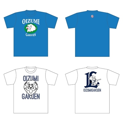 たけぞーさん専用　黒白獅子ジップ シャツ 受注生産】獅子ジモT 大泉学園(S ブルー): Tシャツ | 埼玉西武