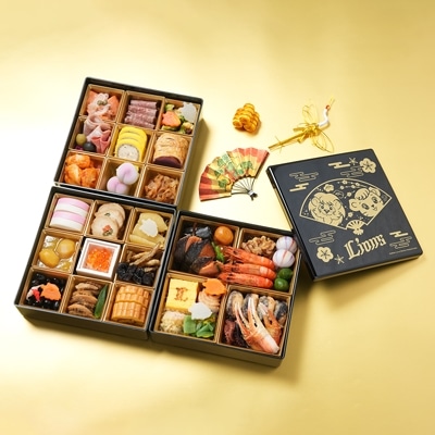 ライオンズオリジナルおせち3段重 和洋中(限定特典付き)