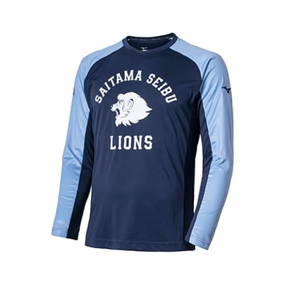 受注生産】[ミズノ]オーセンティックロゴTシャツ(長袖)(S): アパレル