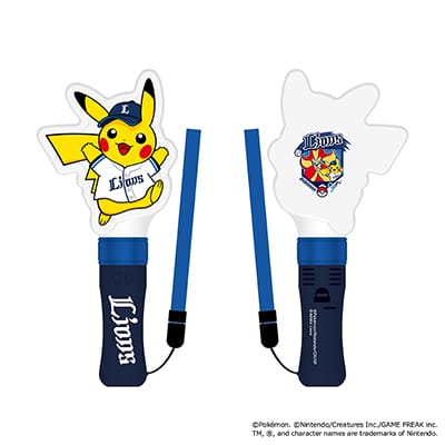 予約】ポケモン2026 ライオンズ ピカチュウダイカット ペンライト