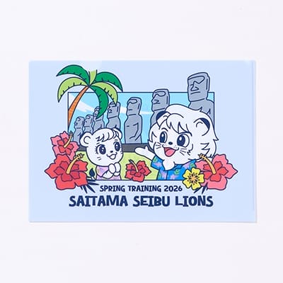 春季キャンプ2026イラストグッズ クリアファイル