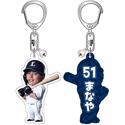 BIG HEADダイカットキーホルダー #51 西川 愛也