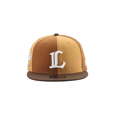 NEW ERA×LIONS 9FIFTY PINWHEEL BROWN KHAKI