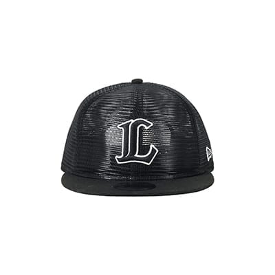 NEW ERA×LIONS 9FIFTY ALL MESH BLACK: キャップ | 埼玉西武ライオンズ
