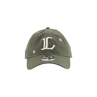 NEW ERA×LIONS 9TWENTY FLOWER EMB OLIVE