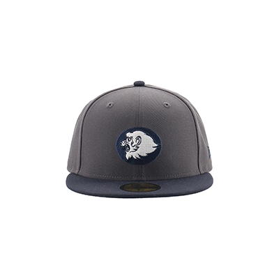 NEW ERA×LIONS 59FIFTY LEO GRAPHITE NAVY