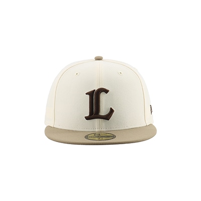 NEW ERA×LIONS 59FIFTY INITIAL KHAKI BROWN