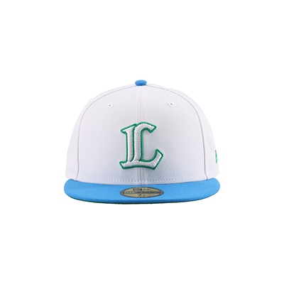 NEW ERA×LIONS 59FIFTY INITIAL WHITE BLUE(7 1/4): キャップ | 埼玉