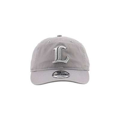 NEW ERA×LIONS 9THIRTY METALLIC INITIAL GRAY