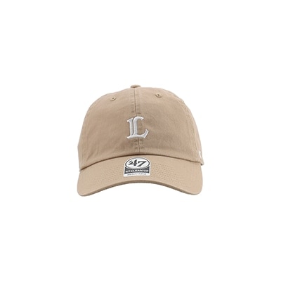 '47×LIONS CLEAN UP Khaki MiniLogo White