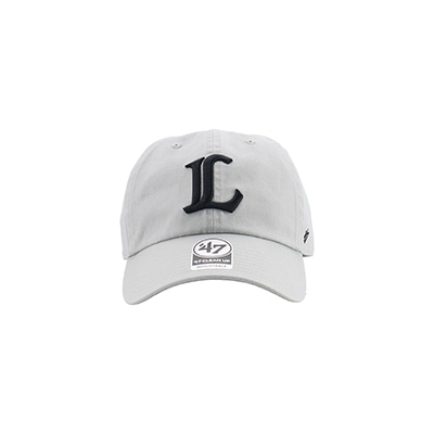 '47×LIONS CLEAN UP Gray Logo Black