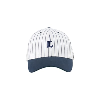 【予約】VARZAR×LIONS Pinstripe Mini Logo Stud Overfit Ball Cap