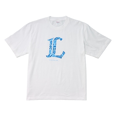 獅子T ペイズリーイニシャルマーク