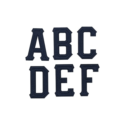 アルファベットワッペン(A～Z)(ホーム)
