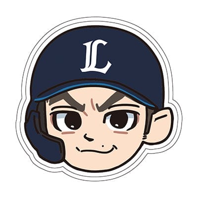 デフォルメプレイヤーズフェイスワッペン #1 栗山 巧