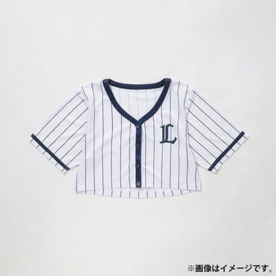 【予約】VARZAR×LIONS Crop Baseball T-shirts(White)