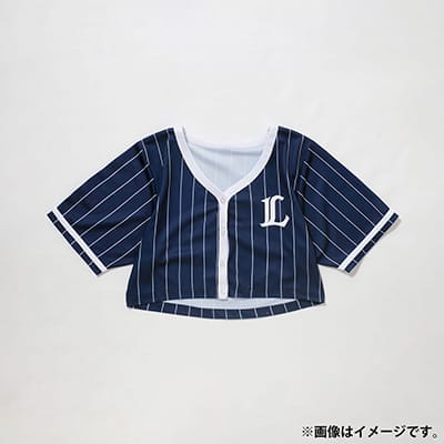 【予約】VARZAR×LIONS Crop Baseball T-shirts(Navy)