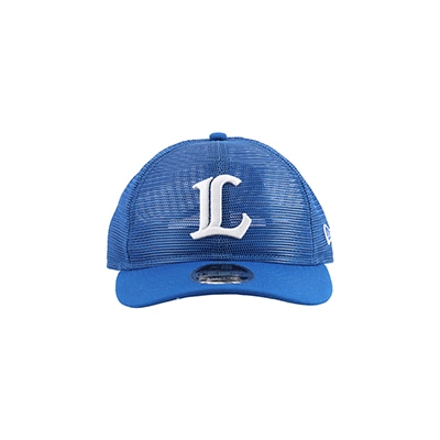 NEW ERA×LIONS LP9FIFTY INITIAL ALL MESH BLUE