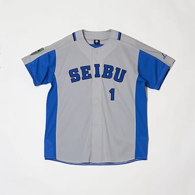 【予約】PR1DEグッズ「ARCHIVE COLLECTION」復刻レプリカユニフォーム 西武ライオンズ(2008)ビジター #1 栗山 巧