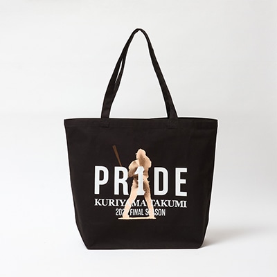 PR1DEグッズ「VISUAL LOGO GOODS」ロゴキャンバストートバッグ: バッグ