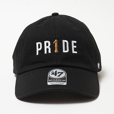 PR1DEグッズ「VISUAL LOGO GOODS」'47 CLEAN UP BLACK
