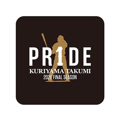 PR1DEグッズ「VISUAL LOGO GOODS」ロゴカーマグネット