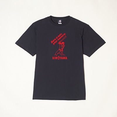 PR1DEグッズ「KUR1YAMA」Tシャツ ネイビー