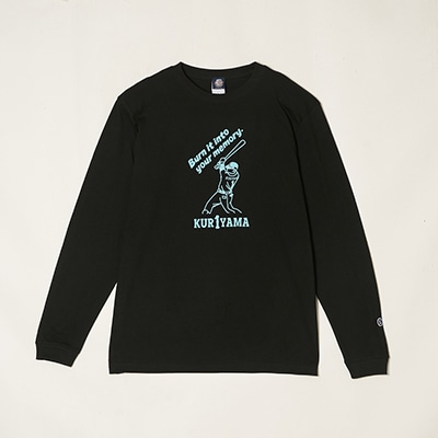【本当の最終値下げ　美品】ブラミンク　ロゴロングスリーブ PR1DEグッズ「KUR1YAMA」ロングスリーブTシャツ ブラック(M): アパレル