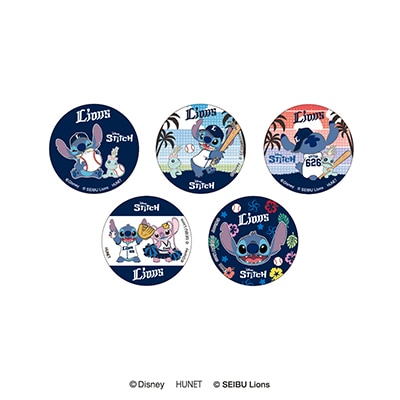 埼玉西武ライオンズ 缶バッジ(シークレット) / スティッチ / 2026(全5